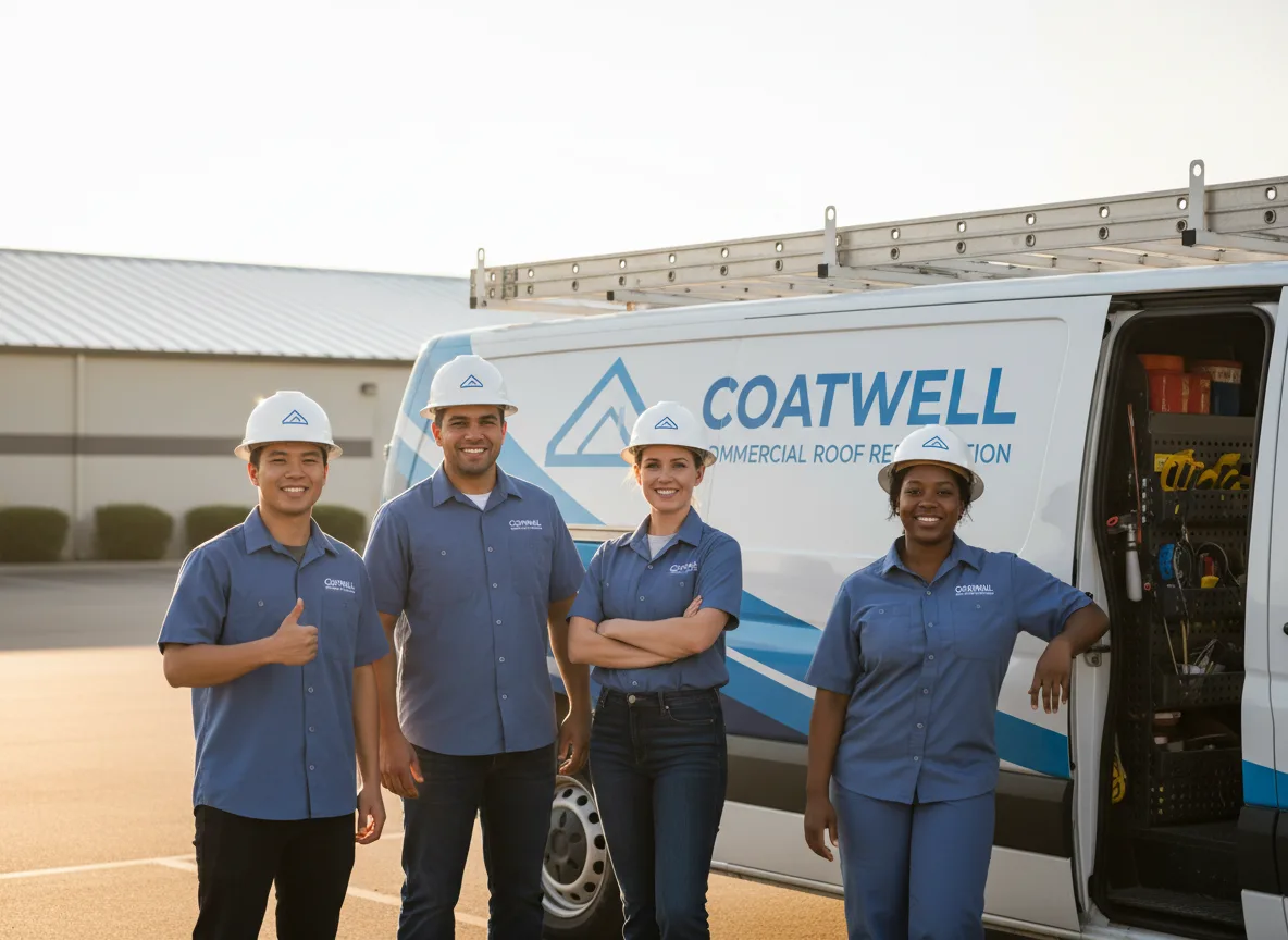 Commercial roof coating company in Winnebago, IL
